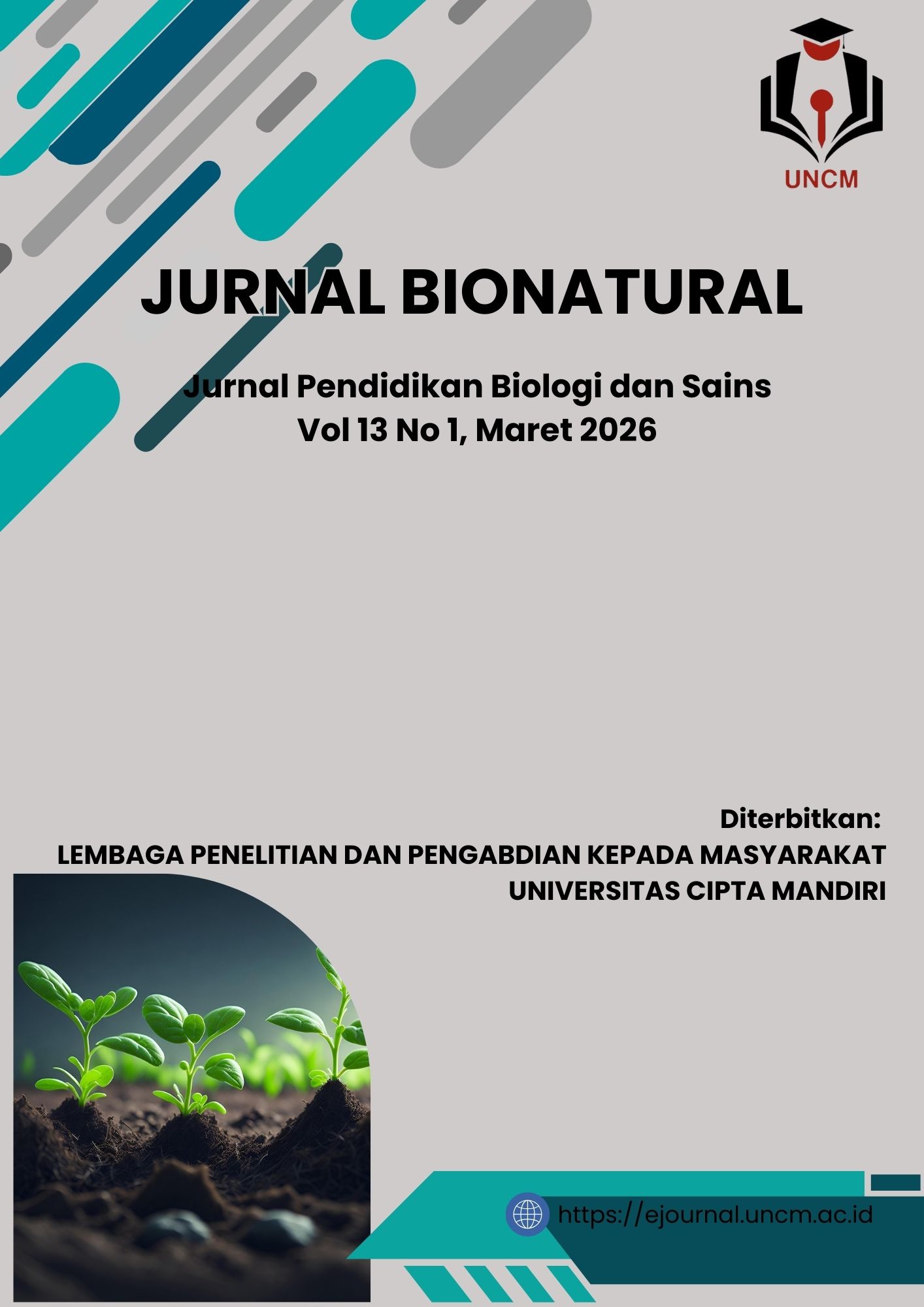 					View Vol. 13 No. 1 (2026): JURNAL BIONATURAL
				